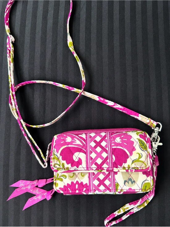 Vera Bradley Handbags - Vera Bradley Crossbody Wallet Retired Julep Tulip Pattern